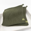 Ecovask Pot Holders Two Pack Organic Cotton, Olive