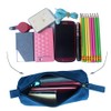 Bolsa de lápices portátil de lona pesada y práctica funda