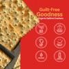 Suzie's, Organic Saltines, Salted Crackers, Salt & Extra Virgin Olive