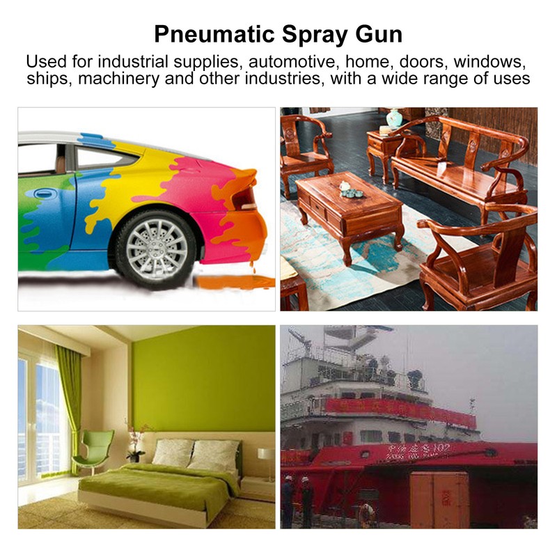W‑71 Spray Gun Paint Iron Pneumatic Indurtrial Supplies Sprayer Nozzle