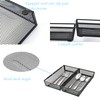 YFEEN Silverware Organizer ，Mesh Cutlery silverware Tray for Drawer，Tool tray