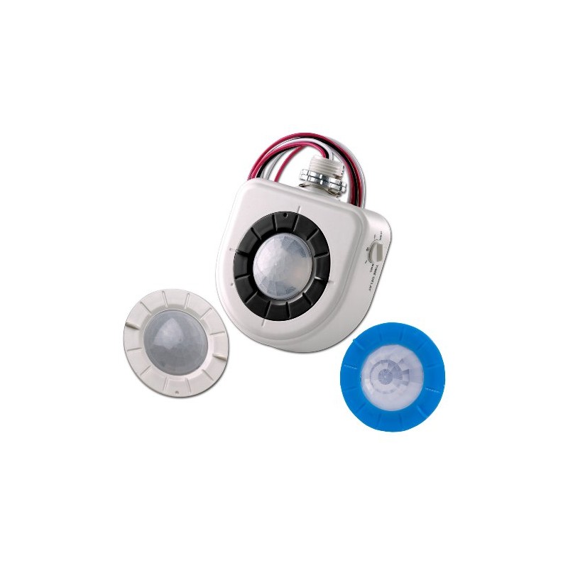 Leviton Fixture Mount PIR Sensor, High Bay, OSFHU-CTW, White
