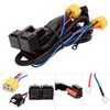YUNPICAR Universal Fog Lamp Wiring, Relay Harness, Rocker Switch, 12