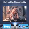 Polaring HY300 Mini Projector,Ceiling movie projector,Indoor mini projector，Manual focusing,Compatible with