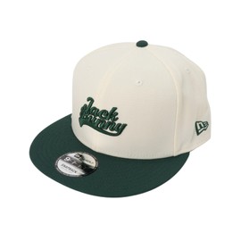 [ジャックバニー] コラボ ユニセックス フラットキャップ (9-FIFTY) / ゴルフ 帽子 / 262-5287826 031_ホワイト×グリーン FR