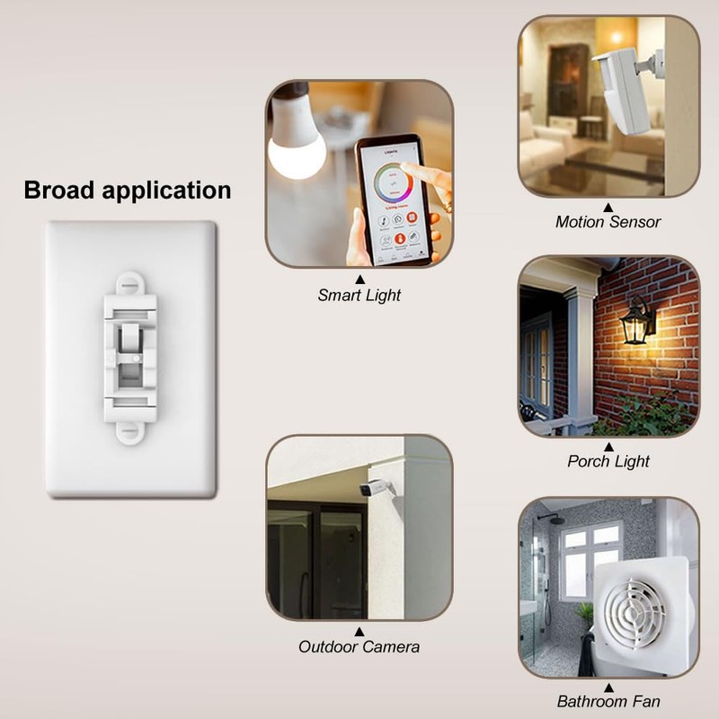 Child Proof Light Switch Cover Guard 5Pack - Unbreakable Toggle