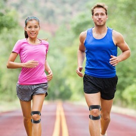 Knee Brace - Adjustable Patella Knee Brace,Stabilizing Open Design, Basketball Training Equipment for Men Women