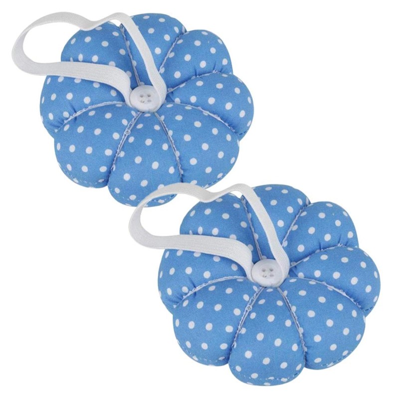 Wrist Pin Cushion Wearable Pumpkin Shape Sewing Pin Cushion for