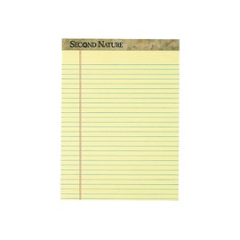 TOPS 74890 Recycled Perf-Top Pads,Legal Rule,8-1/2-Inch x11-3/4-Inch ,CA