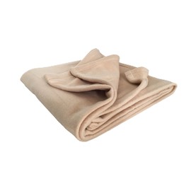 Muebles GM Cobija Cobertor Tela Polar Viajera 105 X 145 Cm Color Beige