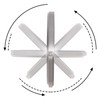 Nicesail 8 Inch Double-Side Wall Mounted Mirror Magnified 10x Makeup