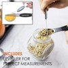 MAKREL® 8 Piece Magnetic Stackable Measuring Spoon Set Stainless Steel