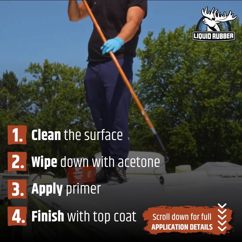 Liquid Rubber EPDM and TPO Primer – High-Performance Basecoat for
