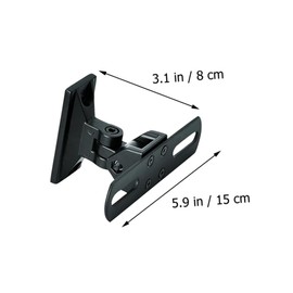 SHOWERORO Rotatable Wall Speaker Mount for Surround Sound Heavy Duty Shelf Bracket Universal Design for Home Theater Systems Adjustable Height Suitable for Audio Enthusiasts