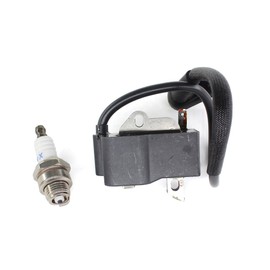 USPEEDA Ignition Coil Spark Plug for Husqvarna 125L 125E 128L 128LD 124L 128C 128R 128LDX 125RJ 125R 128CD 125C Trimmer 545046701