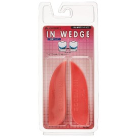 Asi Supplement WG1 In-Wedge, Angle Parts, Flat Feet, Elevates Inside the Feet, Balance Adjustment, Red, JP F, red