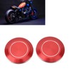 2pcs Motorcycle Frame Hole Cap CNC Aluminum Dustproof Frame Hole