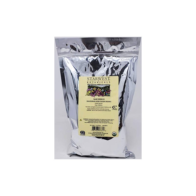 Organic Shavegrass Herb Powder (Horsetail)
