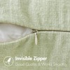 MIULEE Pack of 2 Sage Green Throw Pillow Covers 18x18