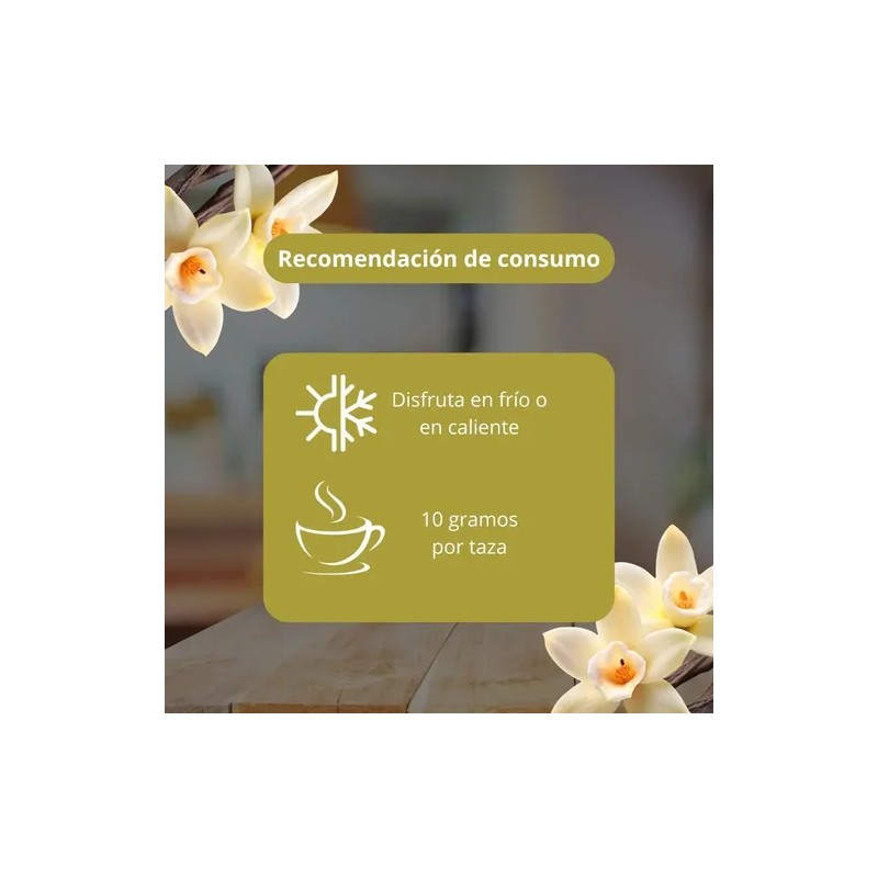 Café Con Proteína Vainilla En Polvo Earth Co (10 G