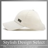 Buzz Selection CAP484 Women's Hat, English Letters, Logo Cap, Brim,