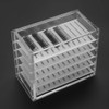 5 Layers Acrylic Eyelash Storage Box Eyelash Extension Storage Box