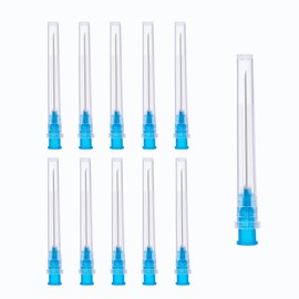 100 Pcs Dispensing Accessories Stainless Steel Pipe, Individually Packed,Sterile,Lab Supplies(23G-38mm/1.5in)