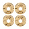 4PCS RC Wheel Hex Hub Adapter 1.9 2.2in Rustproof Widen