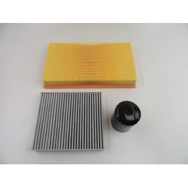 TopEuro replacement oil air & cabin filters for Maserati GranTurismo Quattroporte #398