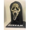 Fun World Scream Ghostface Mask Display Stand (Aged Billy Loomis