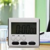 Partslety Digital Kitchen Timer With LCD Screen 24 Hour Countdown