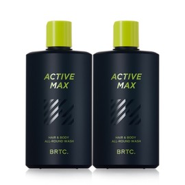BRTC Active Max Hair & Body All-Round Wash 200ml 2pcs Moisture Cooling Care / BRTC 액티브 맥스 헤어 앤 바디 올라운드 워시 200ml 2개수분쿨링케어