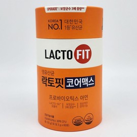 Chong Kun Dang Lactopit Core Max 6 cans, 12 months supply, live lactic acid bacteria / 종근당 락토핏 코어맥스 6통 12개월분 생유산균