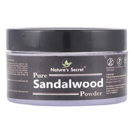 Nature's Secret Sandal Wood Powder with Glass Jar Packing 30 g