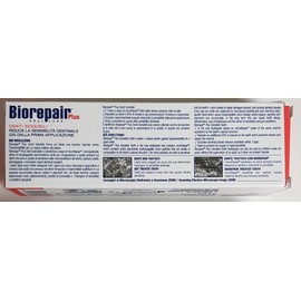 Biorepair Sensitive Teeth Daily Toothpaste - 2.54 Fluid Ounces (75ml) Tubes (Pack of 6) [ Italian Import ]