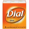 Dial 12402 4 oz. Gold Dial Antibacterial Soap Bars, 3