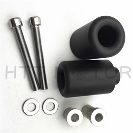 HTTMT MT219-036- No Cut Frame Slider Compatible with 2000-2001 CBR 929 RR 2002-2003 CBR 954 RR Black