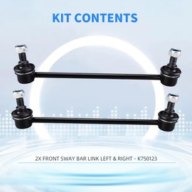 Rockplanet Stabilizer Sway Bar Link Front, Automotive Replacement Sway Bar Link Kits Compatible with Toyota Camry Avalon Lexus ES350 ES300h, K750123