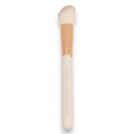 F.A.R.A.H Professional Pro Precision Luxurious Blender Brush 30F - Premium Makeup Brushes (White)