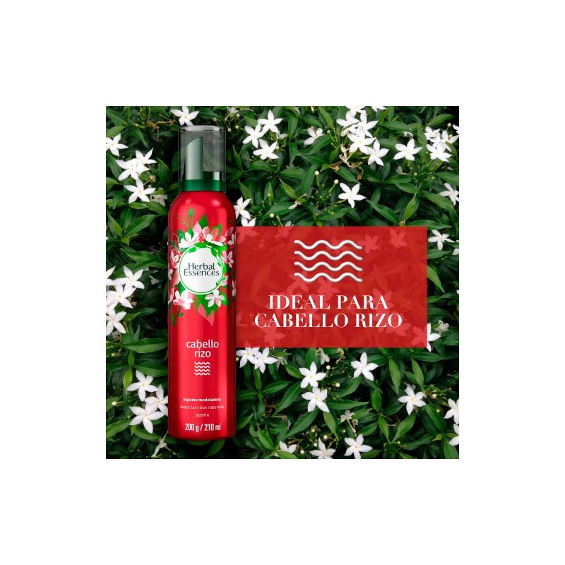 Herbal Essences Espuma Modeladora Cabello Rizo 200 g