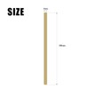 12 Pieces 4.0mm Brass Round Rods, Sutemribor Brass Solid Round