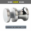 Alise Shower Glass Door Handle,Sliding Shower Doors Knob,One Sided Pull