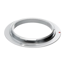 Lens Adaptor for M42 Lenses Suitable for Pentax Cameras Chrome-Plated Brass
