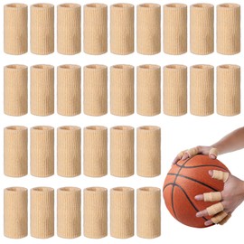 EupHHonycs 30PCS Finger Sleeve Finger Compression Sleeve Roll,Sport Finger Sleeves, Finger Sleeve Protectors, Breathable Elastic Basketball Finger Sleeve for Utdoor Sports