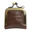Rinori Leather Accessory Case, Genuine Leather, Portable, Cute Mini Cloth,
