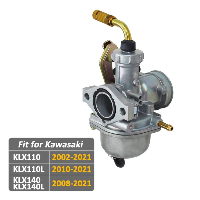 SVKZGFZ Carburetor for Kawasaki KLX110 KLX110L KLX140 KLX140L Carb 15004-0065,