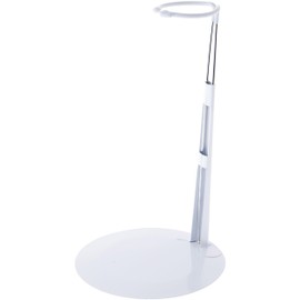 Bard's White Adjustable Doll Stand, fits 18 to 22 inch Dolls, Waist Width adjusts from 1.875 to 3 inches, Pack of 6