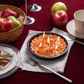 Apple Pie Realistic Food Vegetable Wax Candle