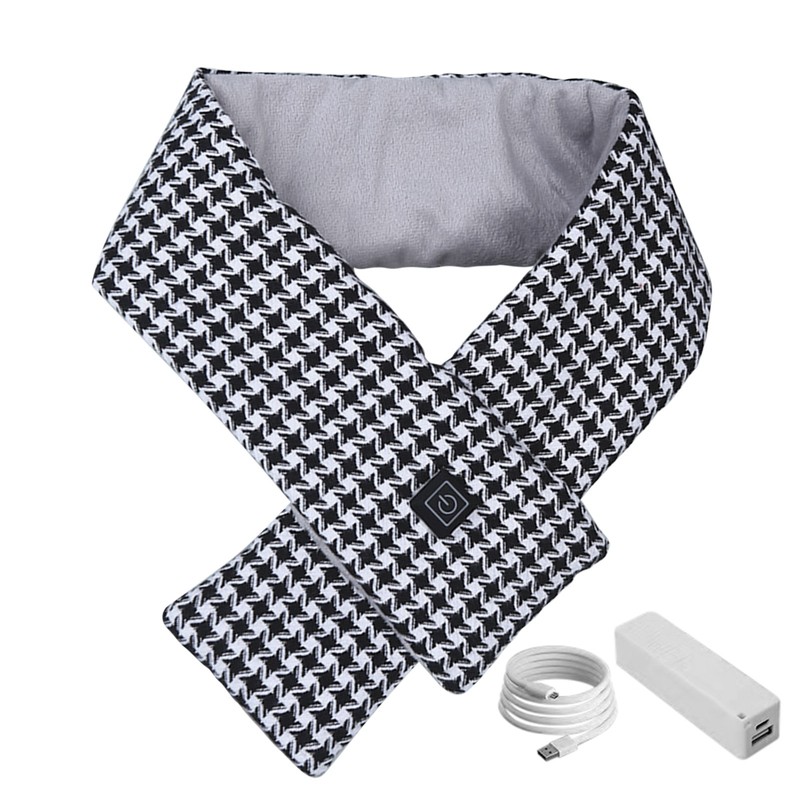 Heated Scarf Soft Neck Warmer USB Charging Heating Scarf 3