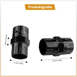 DONGFENGLION Sprocket Puller 2-in-1 Bicycle Cassette Tool - Sprocket Puller for Sprocket & Cassette, Robust Bicycle Tool Made of Steel, Compact Bicycle Tool for MTB & Road Bike